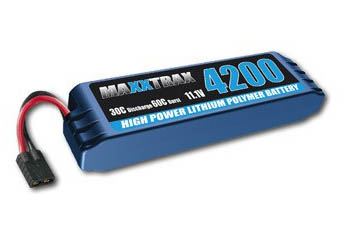 MaxxTrax 11,1V 4200mAh 60C Hard Case LiPo Accu